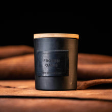 Load image into Gallery viewer, Frozen Oasis Leather Patch Candle | Holtz Leather Co.