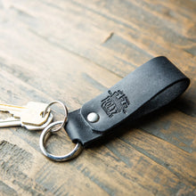 Load image into Gallery viewer, The Tucker Fine Leather Keychain Key Ring | Holtz Leather Co.