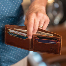 Load image into Gallery viewer, The Slim Dixie Fine Leather BiFold Wallet | Holtz Leather Co.