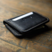 Load image into Gallery viewer, The Gates Leather Bifold Money Clip Front Pocket Wallet | Holtz Leather Co.