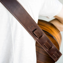 Load image into Gallery viewer, The Legend Fine Leather Guitar Strap | Holtz Leather Co.