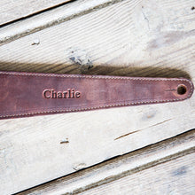 Load image into Gallery viewer, The Legend Fine Leather Guitar Strap | Holtz Leather Co.
