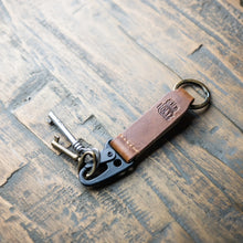 Load image into Gallery viewer, The Henry Fine Leather Keychain | Holtz Leather Co.