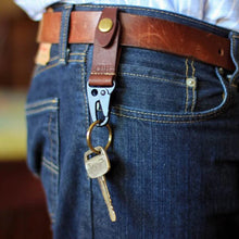 Load image into Gallery viewer, The Henry Fine Leather Keychain | Holtz Leather Co.