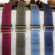 Load image into Gallery viewer, The Hill Fine Leather and Canvas Guitar Strap | Holtz Leather Co.