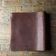 Load image into Gallery viewer, The Langley Fine Leather 3 Ring Binder Notebook Photo Album | Holtz Leather Co.