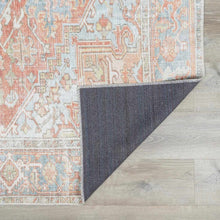 Load image into Gallery viewer, Rust Maayon Washable Rug [Online Only[