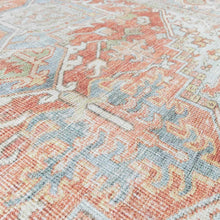 Load image into Gallery viewer, Rust Maayon Washable Rug [Online Only[
