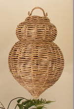 Load image into Gallery viewer, Woven Seagrass and Iron Ornaments (3 Sizes)