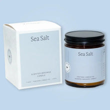 Load image into Gallery viewer, Sea Salt Essential Oil Beeswax Jar Candle