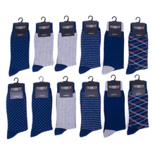 Load image into Gallery viewer, Men's Fancy Pattern Poly Socks (Various Styles)