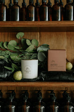 Load image into Gallery viewer, Leather & Bergamot Gold Lid Candle & Boutique Box