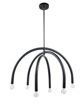 Load image into Gallery viewer, Caboche Mid Century Modern 6-Light Chandelier