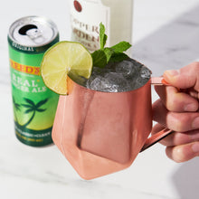 Load image into Gallery viewer, Seneca Faceted Copper Moscow Mule Mug (Online Only)