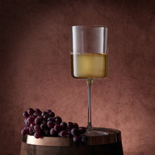 Load image into Gallery viewer, Claire Crystal Stemmed White Wine Glass