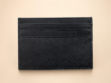 Load image into Gallery viewer, Leather Minimalist Card Holder Wallet, Finished Edges
