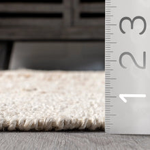 Load image into Gallery viewer, Fletcher Casual Jute Middle Tassel Area Rug (Various Sizes)