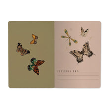 Load image into Gallery viewer, Butterflies and Berries A5 Notebook
