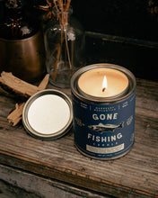 Load image into Gallery viewer, The Americana Series Gone Fishing Candle