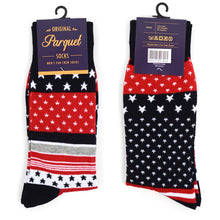Load image into Gallery viewer, Men's USA Patriotic Novelty Socks