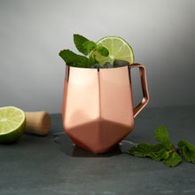 Load image into Gallery viewer, Seneca Faceted Copper Moscow Mule Mug (Online Only)