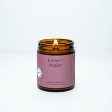 Load image into Gallery viewer, Farmer's Market Natural Beeswax Essential Oil Jar Candle