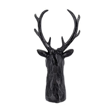 Load image into Gallery viewer, Darby 8-Point Deer Head Black