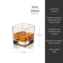 Load image into Gallery viewer, Braque Crystal Rocks Glasses (Online Only)