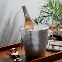 Load image into Gallery viewer, Irving Stainless Steel Hammered Ice Bucket (Online Only)
