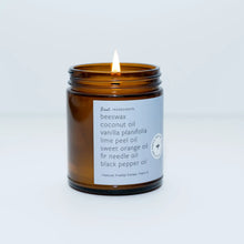 Load image into Gallery viewer, Sea Salt Essential Oil Beeswax Jar Candle