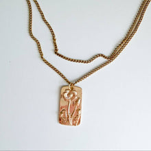 Load image into Gallery viewer, Double Poppy Necklace