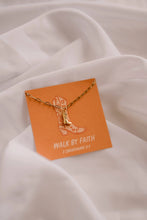 Load image into Gallery viewer, Walk By Faith Charm Necklace