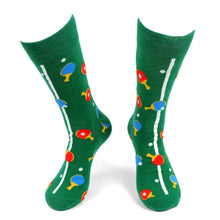 Load image into Gallery viewer, Men's Ping Pong Novelty Socks
