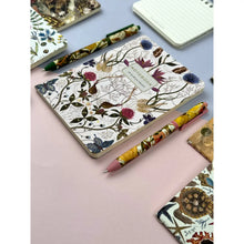 Load image into Gallery viewer, Symmetrical Flora A5 Notebook