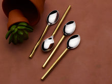 Load image into Gallery viewer, Apero Gold Appetizer Spoon