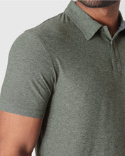 Load image into Gallery viewer, Short Sleeve Shirt Active Polo Heather Forest