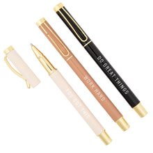Load image into Gallery viewer, Motivational Metal Pen Set