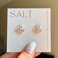 Load image into Gallery viewer, Lux Stud Earrings Diamond Sparkly Statement Studs