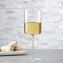 Load image into Gallery viewer, Claire Crystal Stemmed White Wine Glass