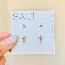 Load image into Gallery viewer, Dainty Stud Pack Crystal Stud Earrings