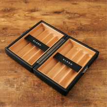 Load image into Gallery viewer, 8-Cigar Travel Case (Black)