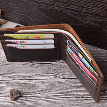 Load image into Gallery viewer, Leather Bifold Wallet