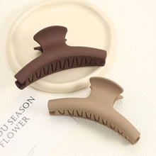 Load image into Gallery viewer, Minimalist Matte Y-Shaped Large Hair Claw Clips (Various Colors)