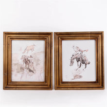 Load image into Gallery viewer, Vintage Cowgirl Rodeo Framed Prints (2 Styles)
