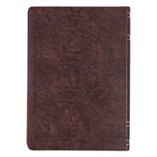 Load image into Gallery viewer, The Spiritual Growth Bible, NLT (Walnut Brown)