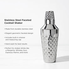 Load image into Gallery viewer, Irving Stainless Steel Faceted Cocktail Shaker (Online Only)