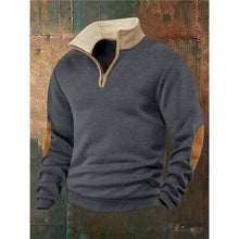 Load image into Gallery viewer, Men's Long Sleeve Embroidered Half Zip Hoodie (Various Colors/Sizes)