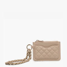 Load image into Gallery viewer, Rhodes Quilted Wallet w/ Chain Bangle (Various Colors)