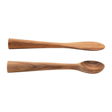 Load image into Gallery viewer, Hand-Carved Acacia Wood Standing Spoon (2 Styles)