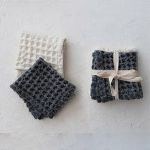 Load image into Gallery viewer, Cotton Waffle Weave Dish Cloth Set of 2 (2 Colors)